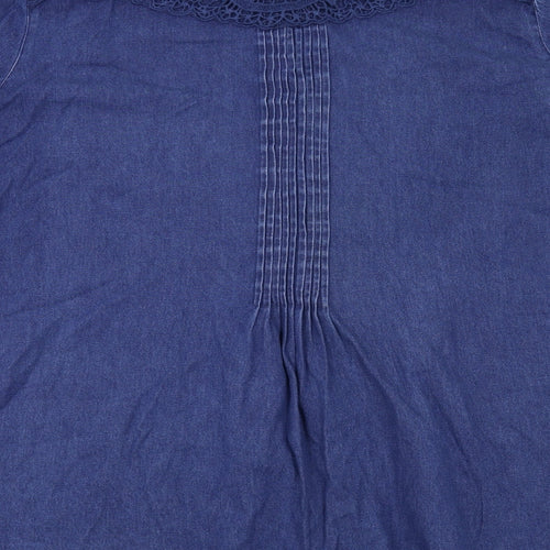 Changes Womens Blue   Fit & Flare  Size 28