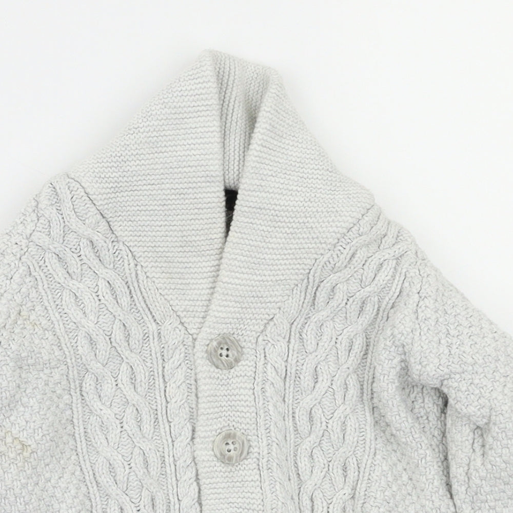 Next   Grey   Basic Jacket Jacket Size 12-18 Months