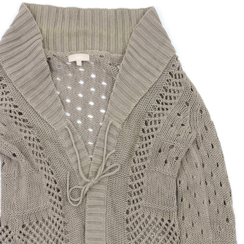 Soon Womens Brown   Cardigan Jumper Size 10
