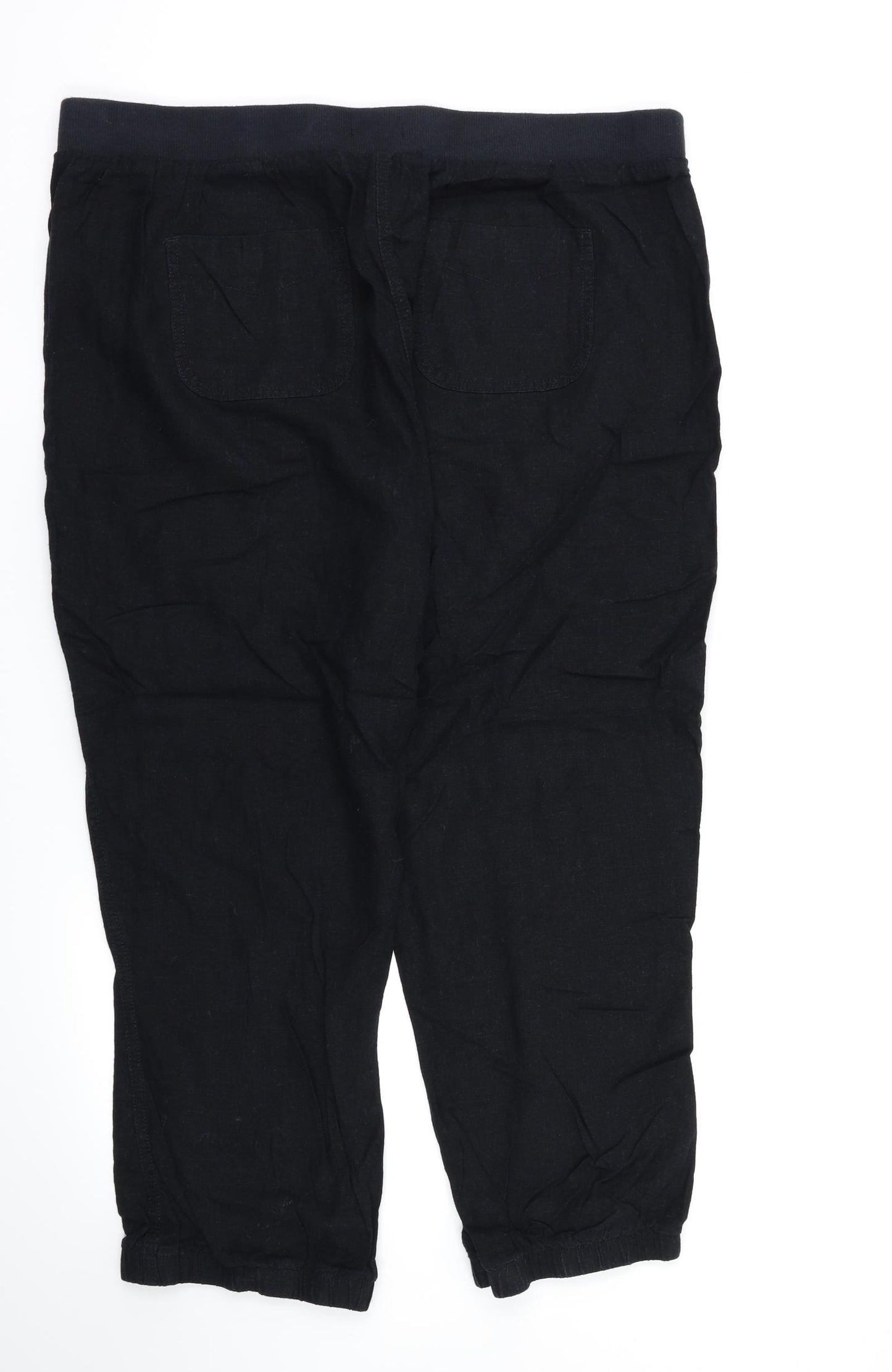 George Womens Black   Jogger Trousers Size 18 L26 in