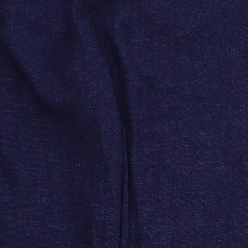 Nutmeg Womens Blue   Trousers  Size 14 L28 in