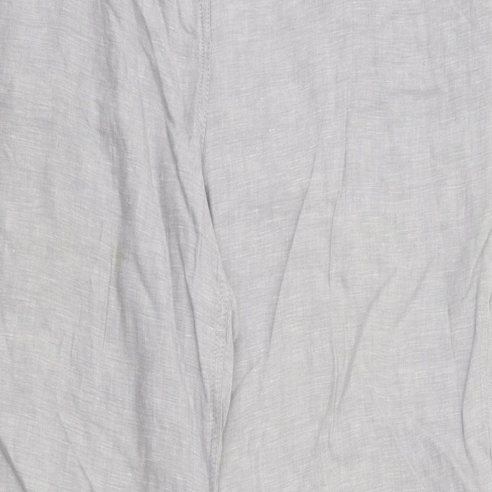 M&S Womens Grey   Sweatpants Trousers Size 14 L30 in