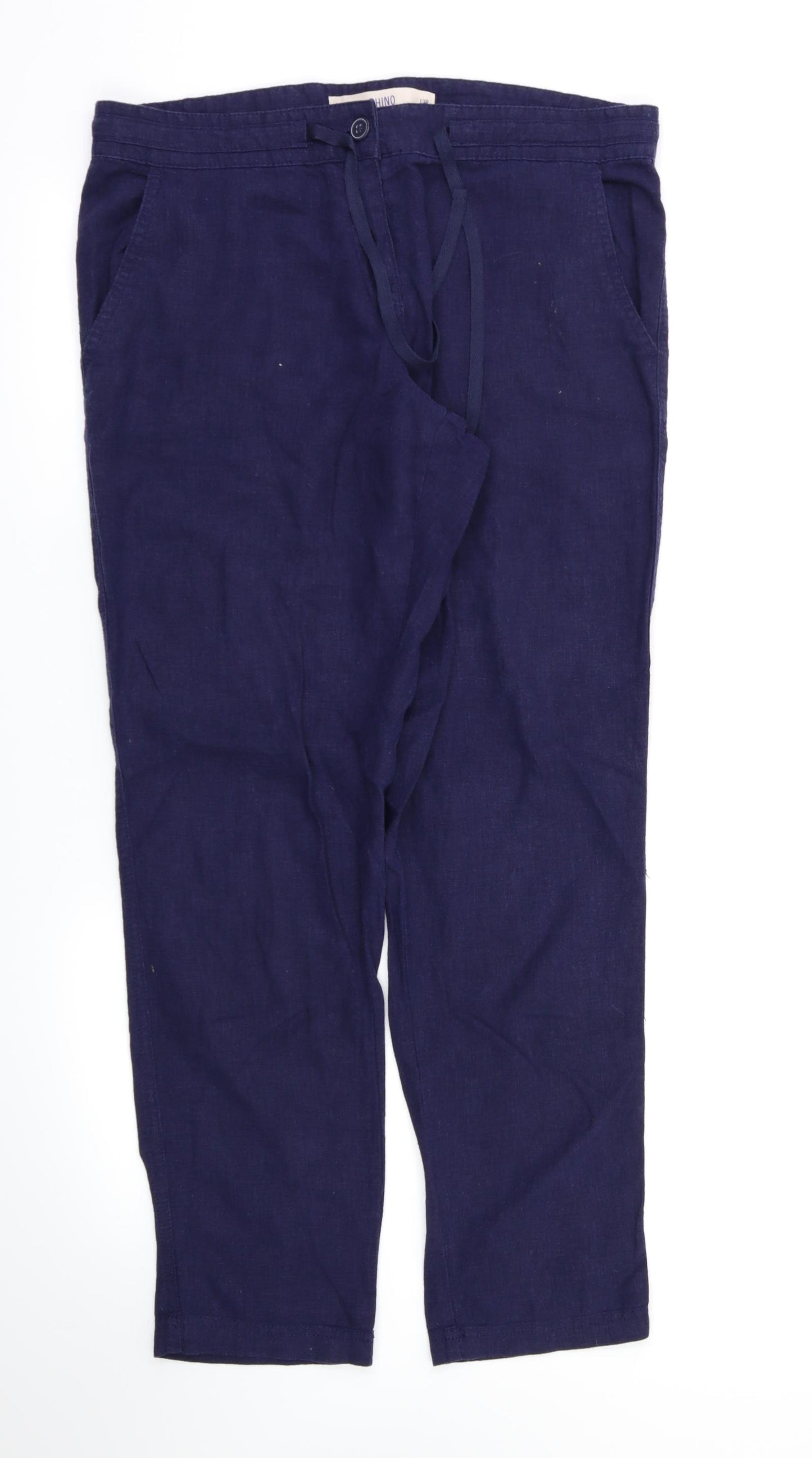 Next  Womens Blue   Trousers  Size 12 L30 in