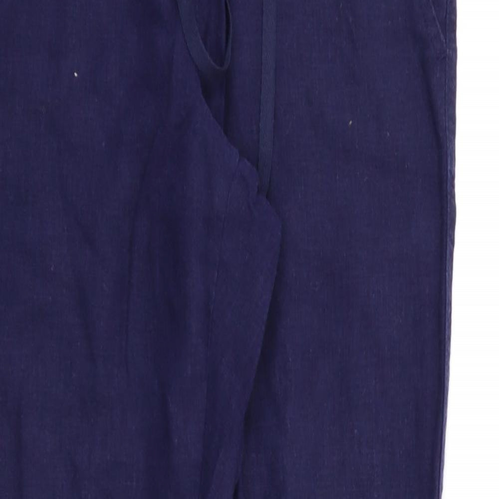 Next  Womens Blue   Trousers  Size 12 L30 in