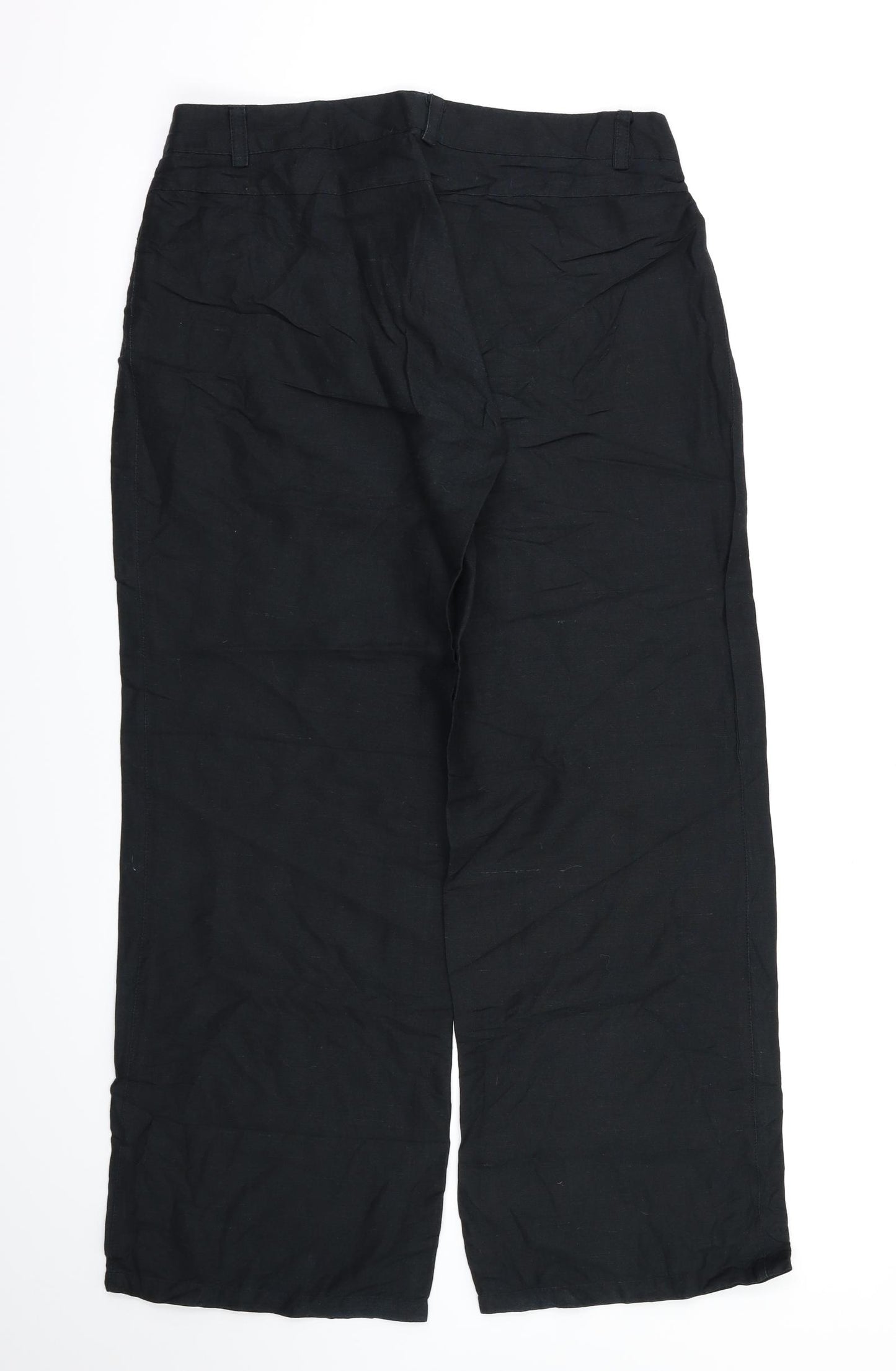 Philip Russel Womens Black   Trousers  Size M L30 in