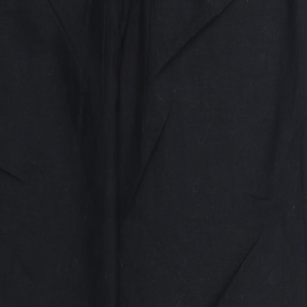 M&S Womens Black   Trousers  Size 10 L31 in