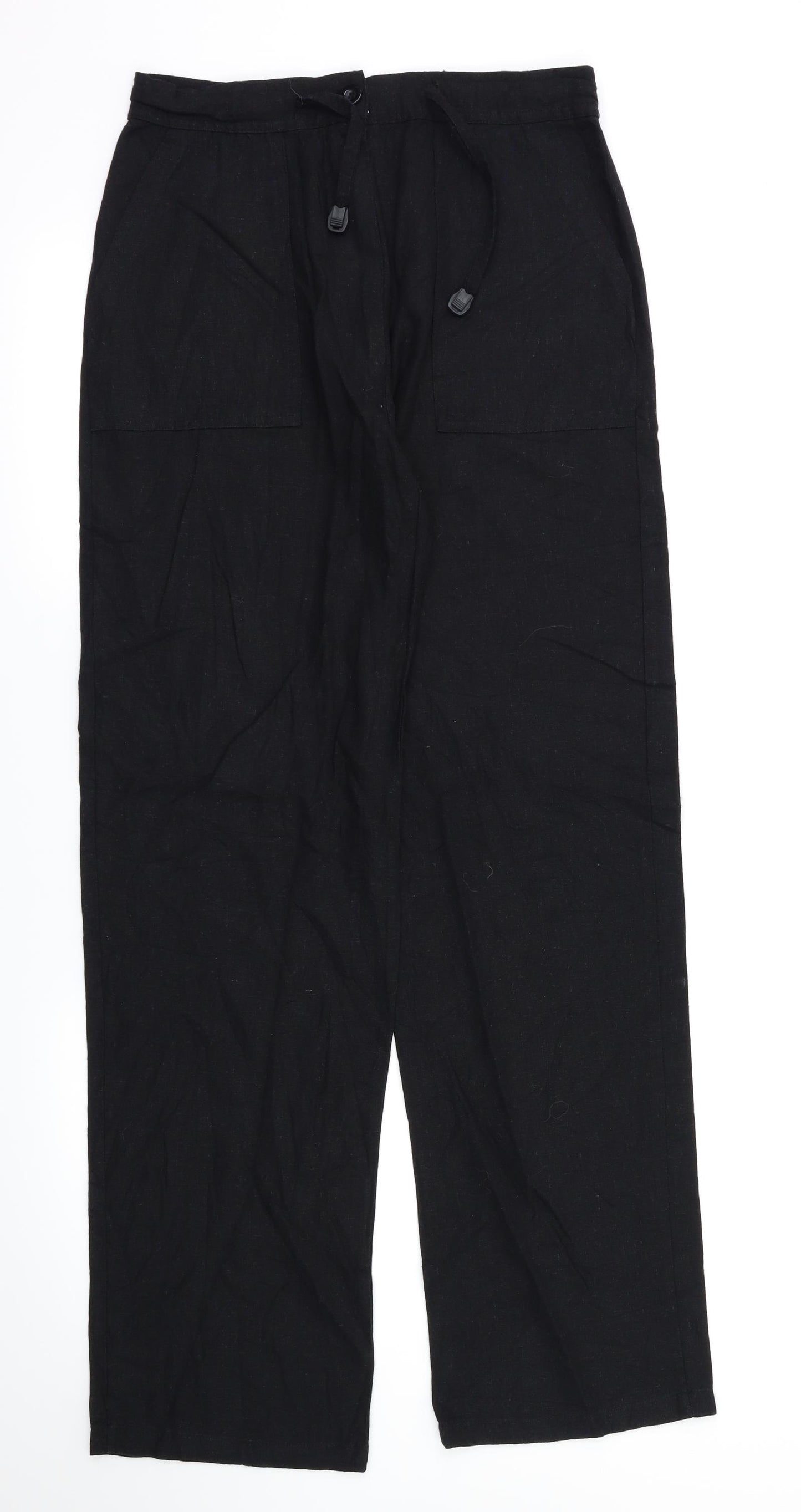 Fisher Lifestyle  Womens Black   Trousers  Size L L31 in