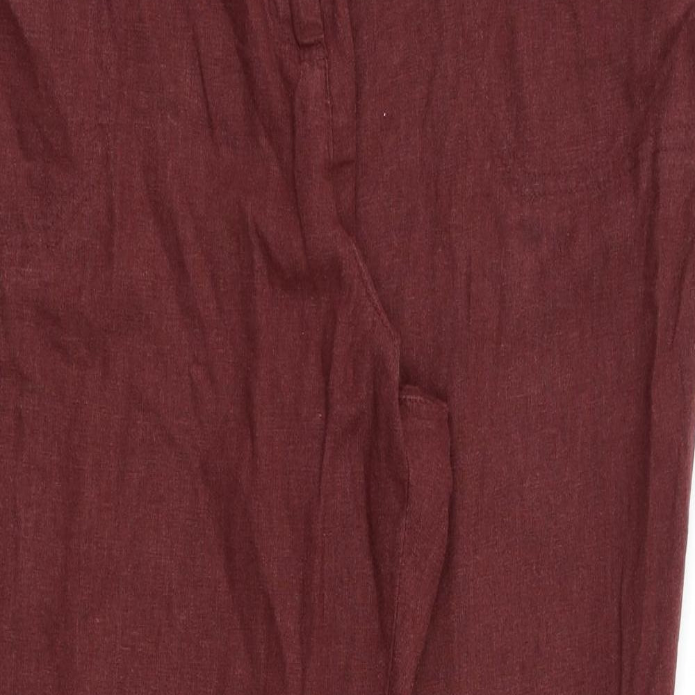 BHS Womens Red   Trousers  Size 18 L27 in