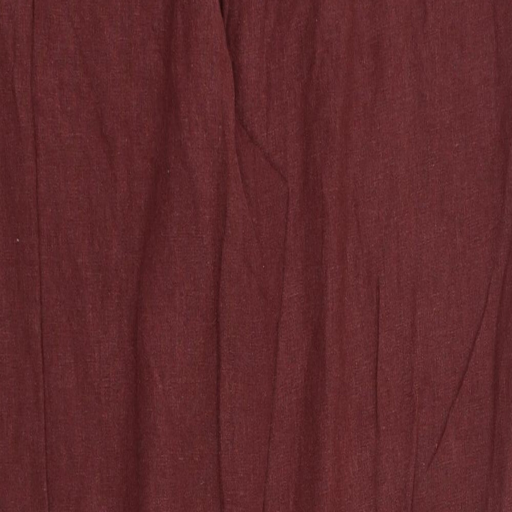 BHS Womens Red   Trousers  Size 18 L27 in