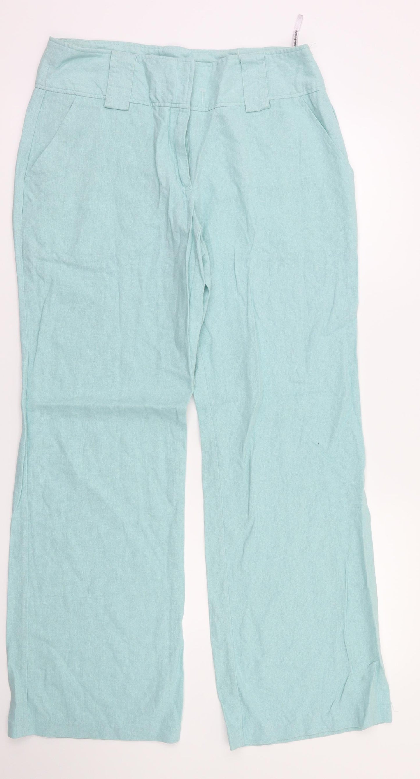 Primark Womens Blue   Trousers  Size 12 L29 in