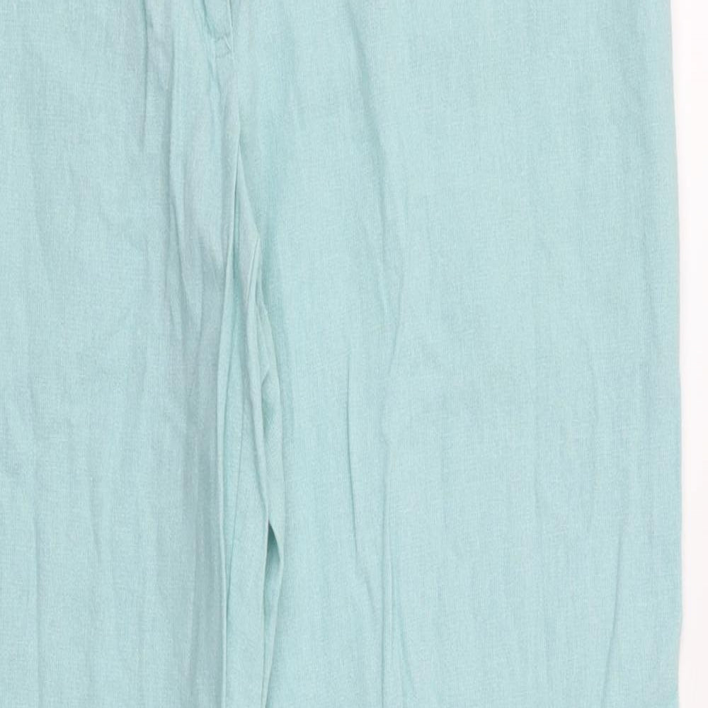 Primark Womens Blue   Trousers  Size 12 L29 in