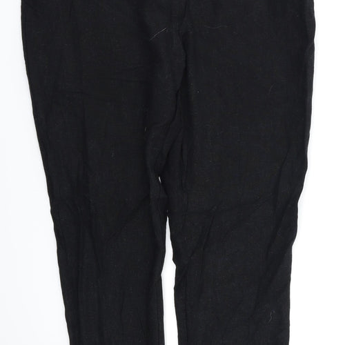 ASOS Womens Black   Trousers  Size 10 L25 in
