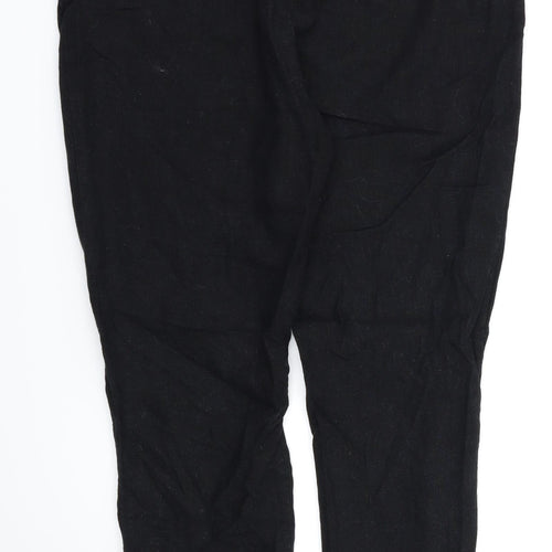 ASOS Womens Black   Trousers  Size 10 L25 in