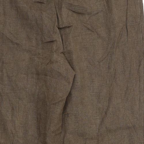 ST Womens Brown   Trousers  Size 42 L23 in