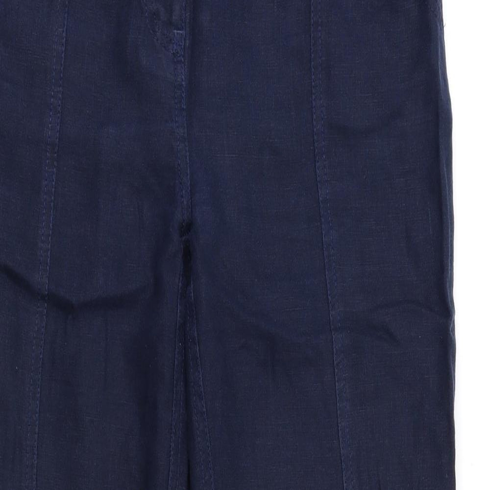 Per Una  Womens Blue   Trousers  Size 10 L29 in