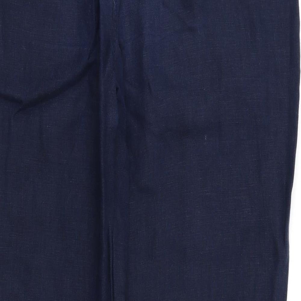 Per Una  Womens Blue   Trousers  Size 10 L29 in