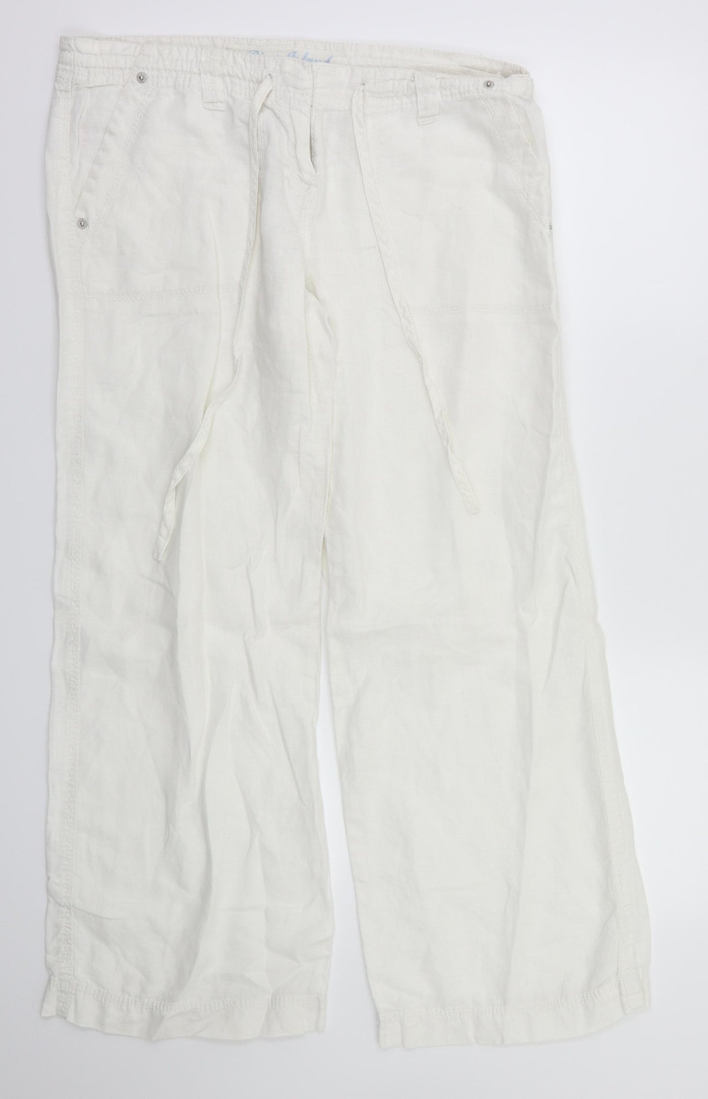 River Island  Womens Silver   Trousers  Size 10 L28 in