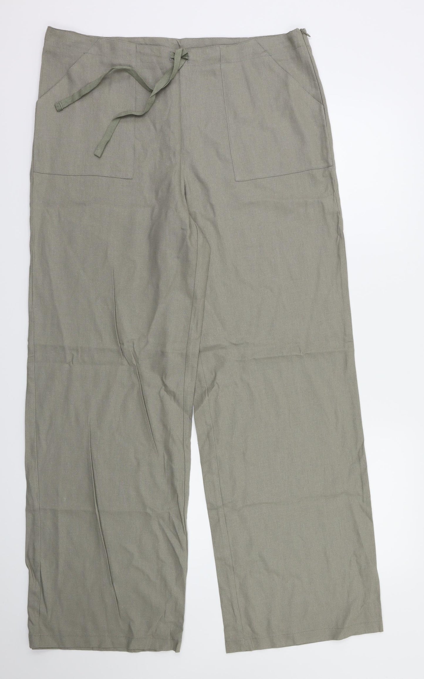 Dorothy Perkins Womens Grey   Trousers  Size 12 L32 in