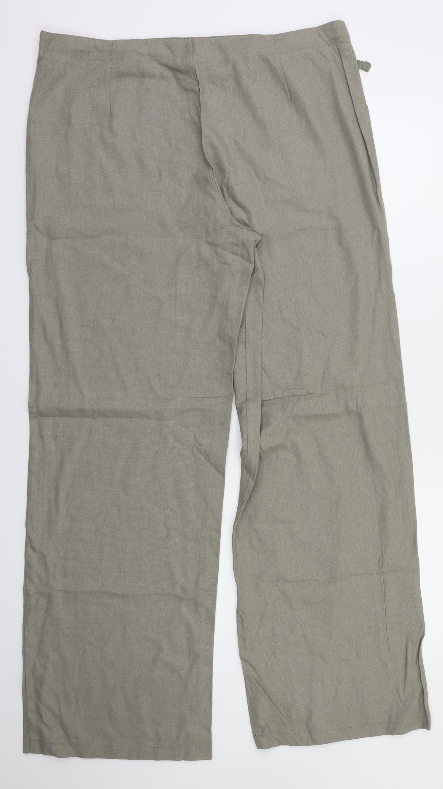 Dorothy Perkins Womens Grey   Trousers  Size 12 L32 in