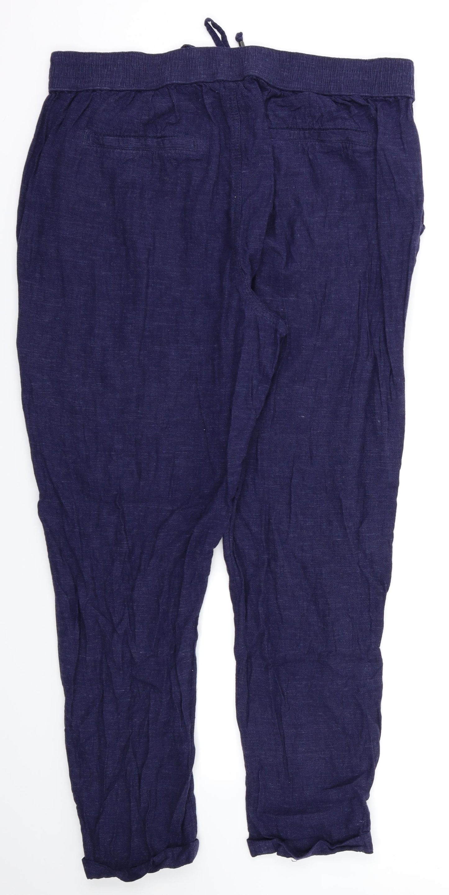 Nutmeg Womens Blue   Trousers  Size 16 L26 in