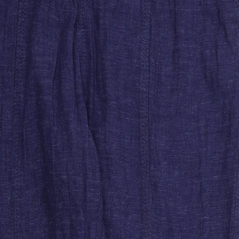 Nutmeg Womens Blue   Trousers  Size 16 L26 in