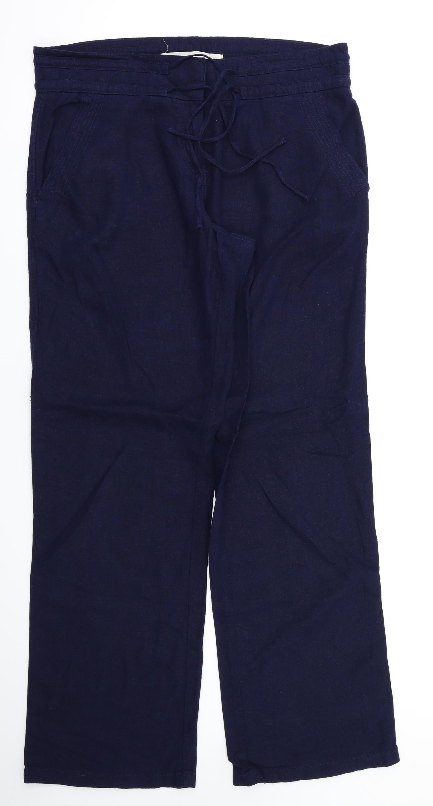 NEXT Womens Blue   Trousers  Size 12 L32 in