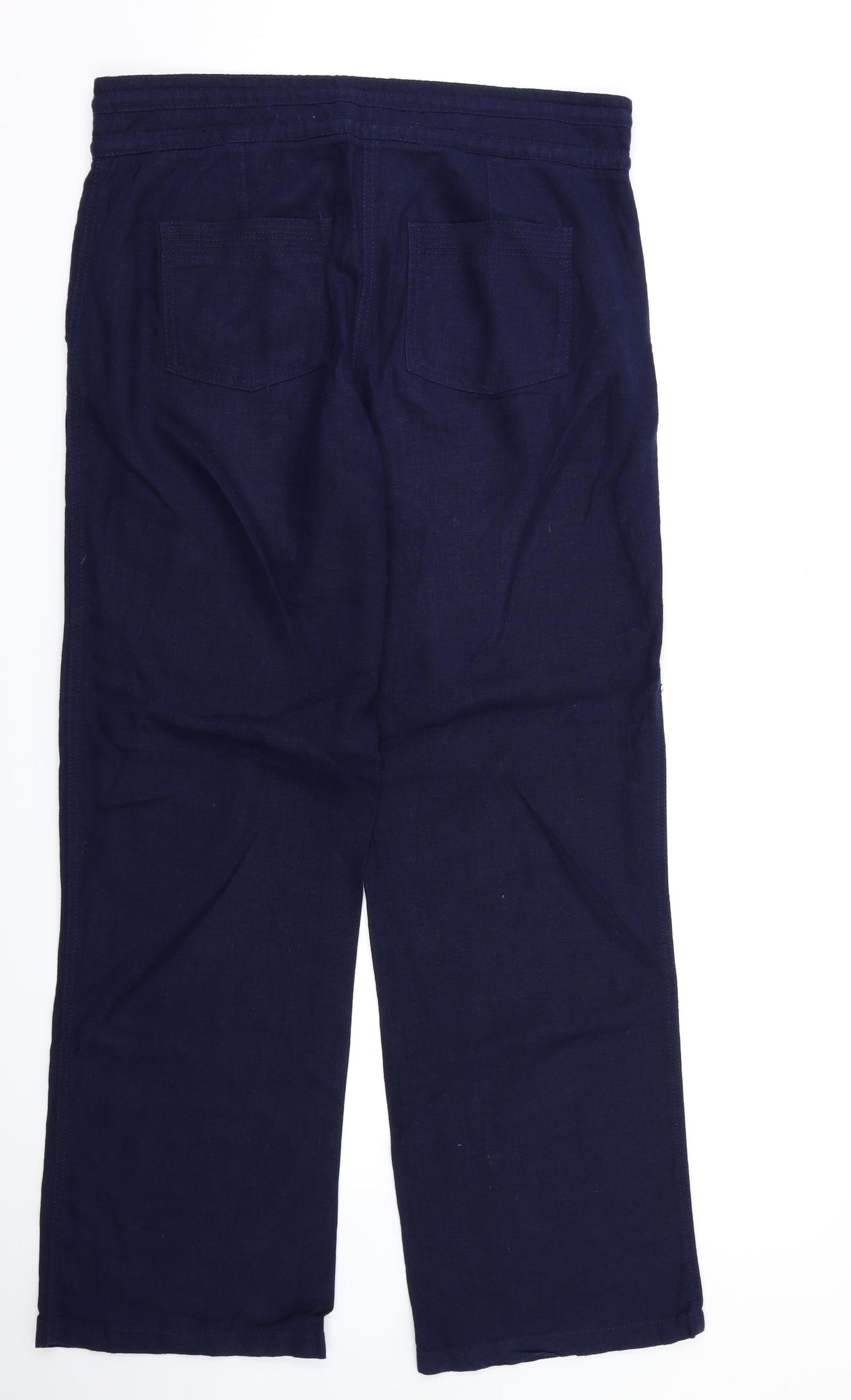 NEXT Womens Blue   Trousers  Size 12 L32 in