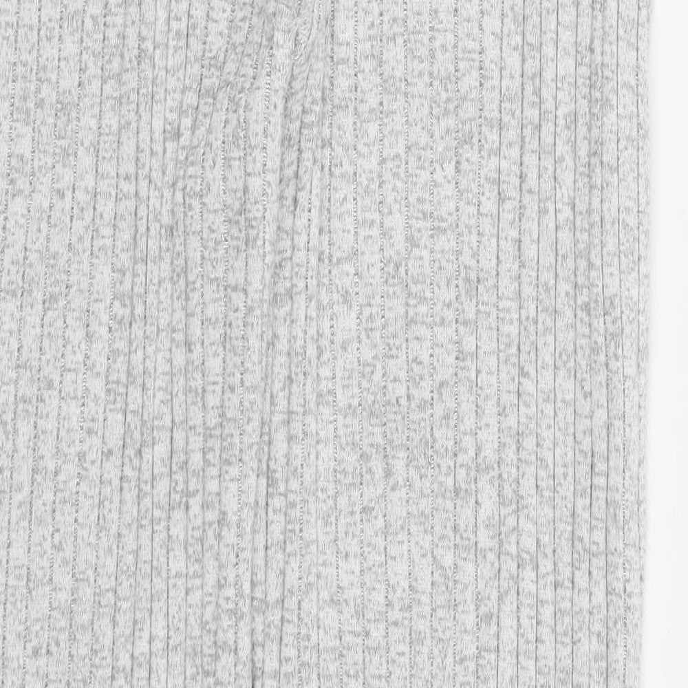 TU Womens Grey   Capri Leggings Size 16 L23.5 in - leggings