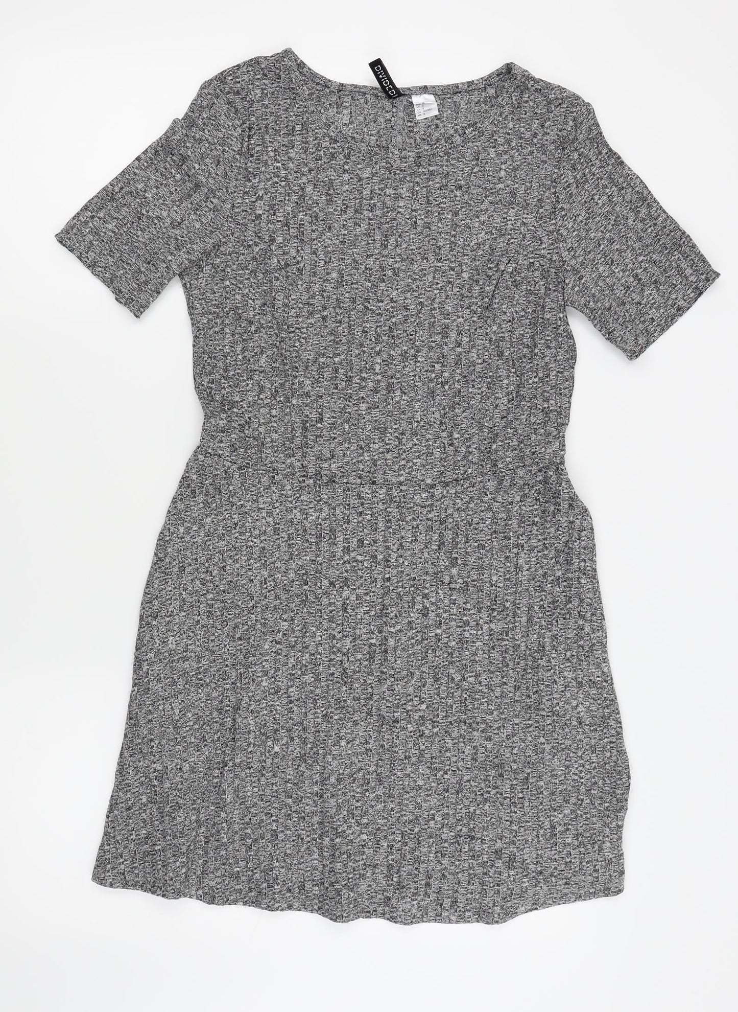 Divided by H&M Womens Grey   Fit & Flare  Size 12