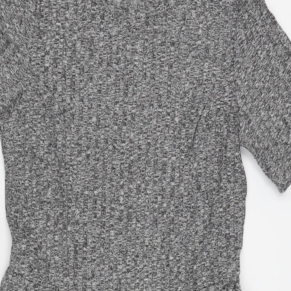 Divided by H&M Womens Grey   Fit & Flare  Size 12