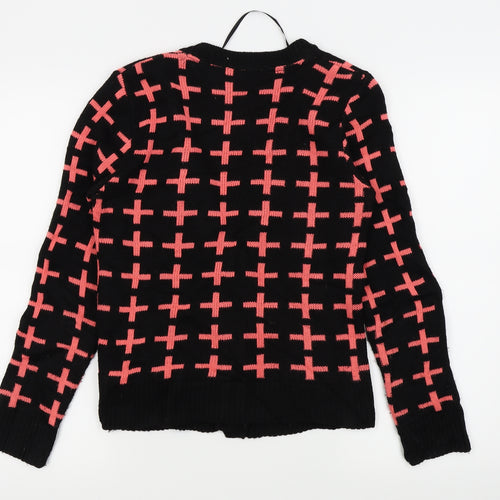 Primark Womens Black   Cardigan Jumper Size 8