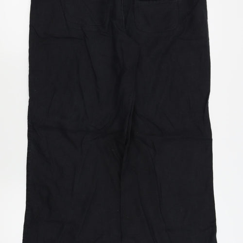 monson  Womens Black   Trousers  Size 12 L27 in