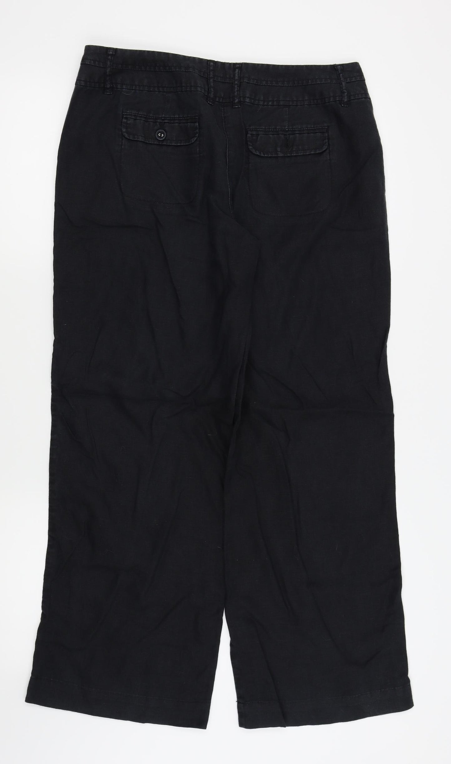 monson  Womens Black   Trousers  Size 12 L27 in