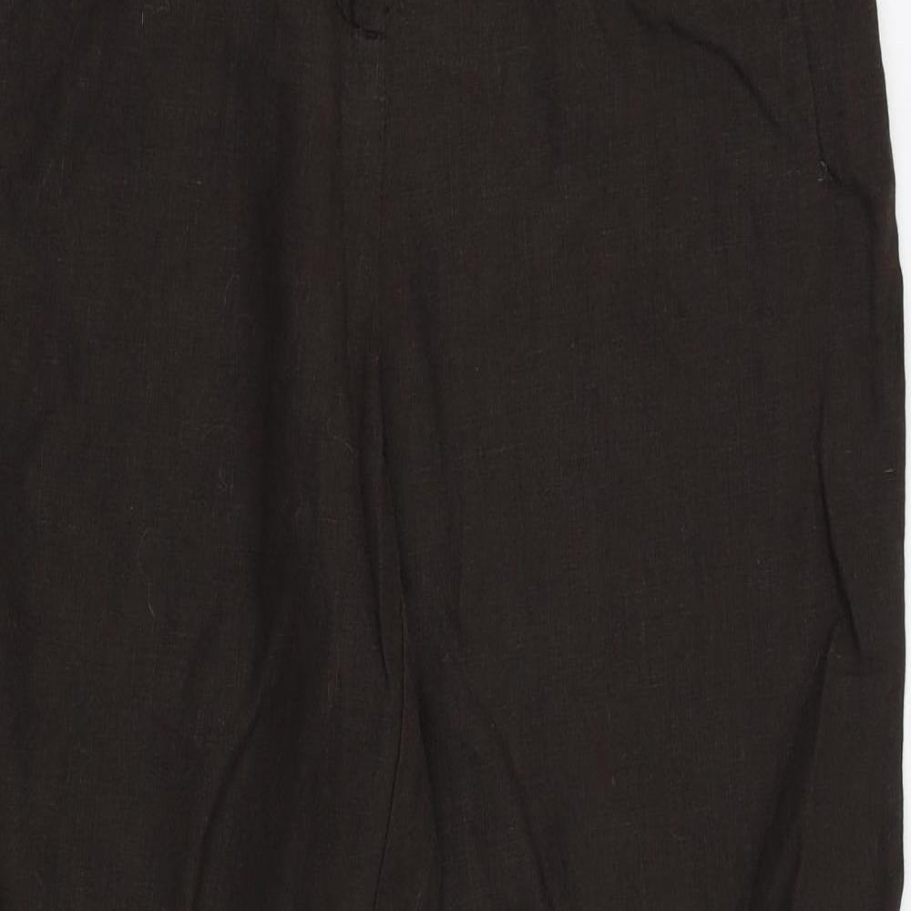 Monsoon Womens Brown   Trousers  Size 12 L29 in