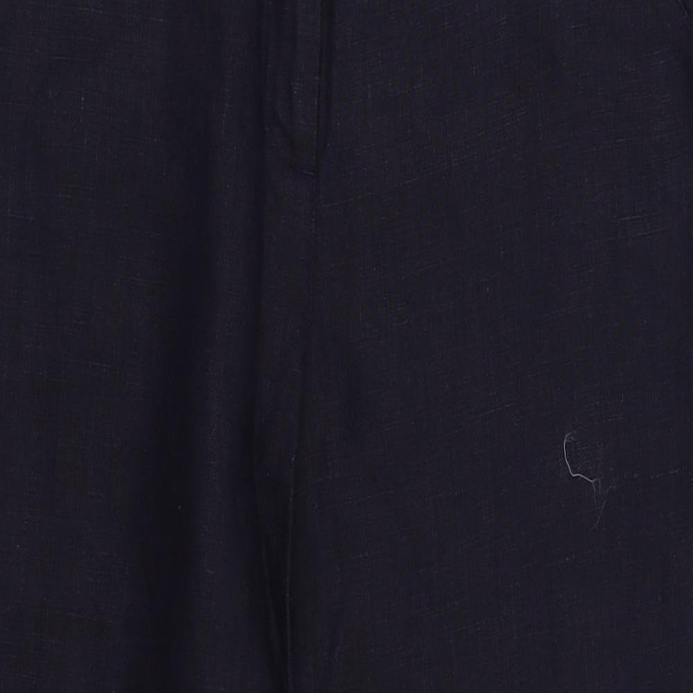 Per Una Womens Blue   Trousers  Size 14 L26 in