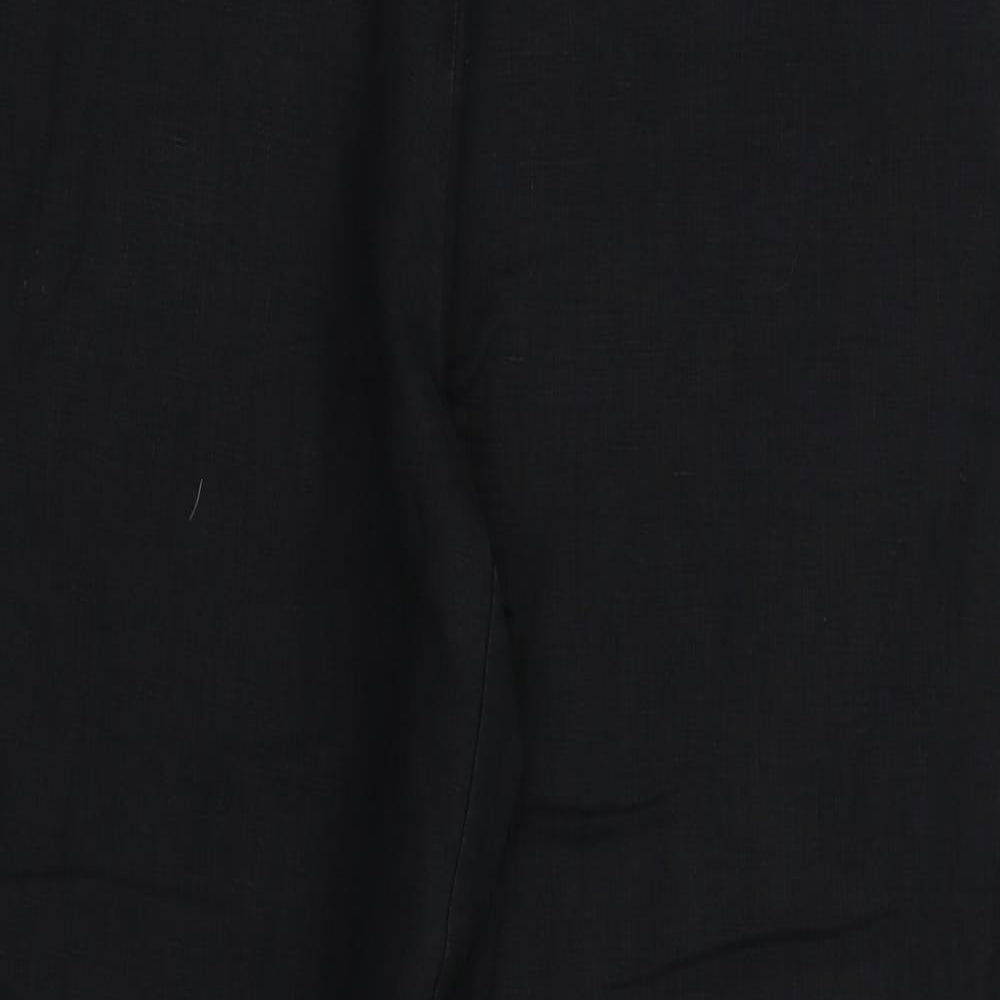 Nougat Womens Black   Trousers  Size 14 L26 in