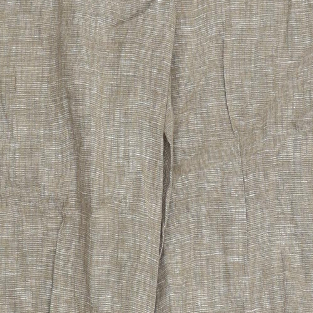 Monsoon Womens Beige   Trousers  Size 18 L28 in