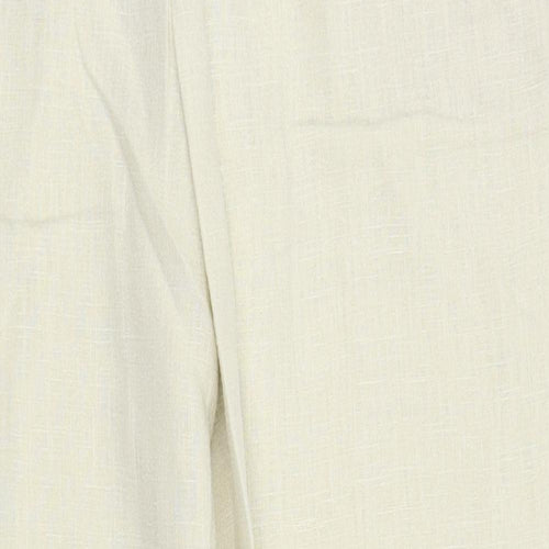 Evie Collection Womens Beige   Trousers  Size 12 L27 in