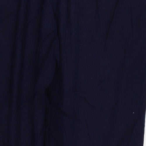 Papaya Womens Blue   Trousers  Size 10 L26 in