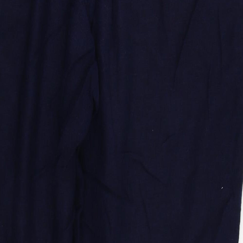 Papaya Womens Blue   Trousers  Size 10 L26 in