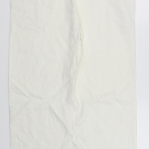 Gap Womens White   Trousers  Size L L28 in