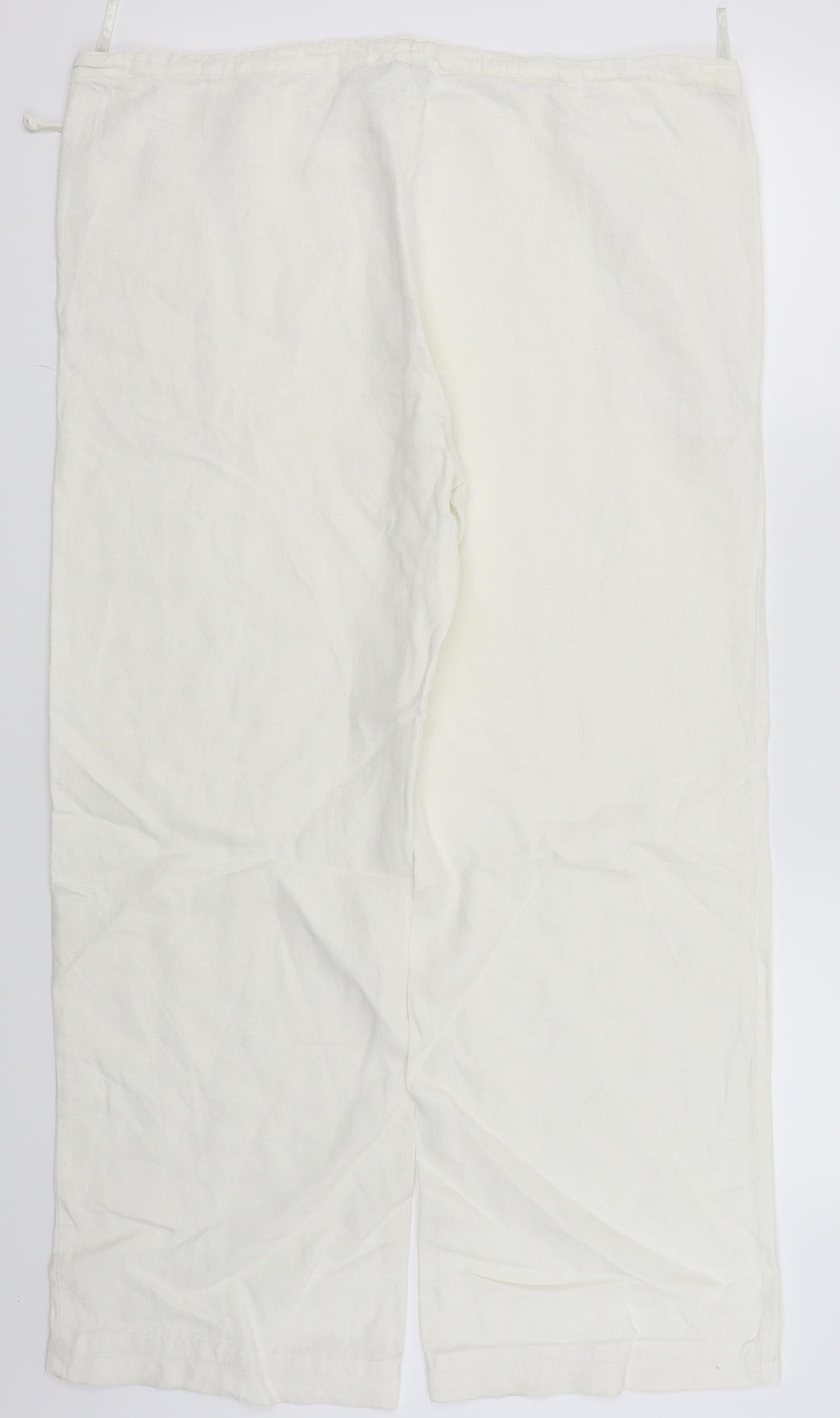 Gap Womens White   Trousers  Size L L28 in