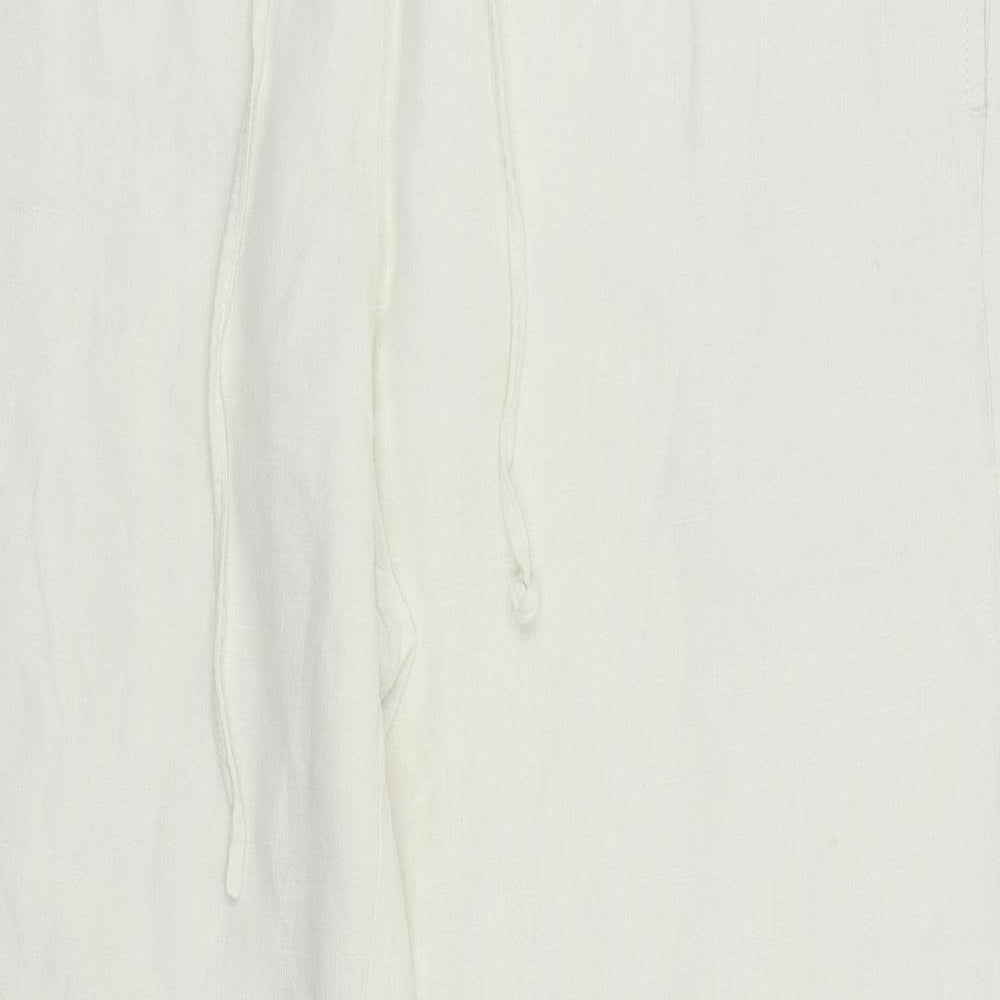 Gap Womens White   Trousers  Size L L28 in