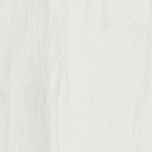 TU Womens White   Trousers  Size 18 L29 in
