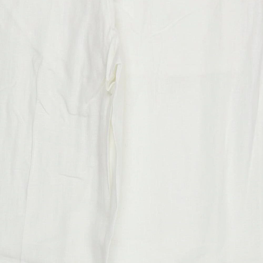 TU Womens White   Trousers  Size 18 L29 in