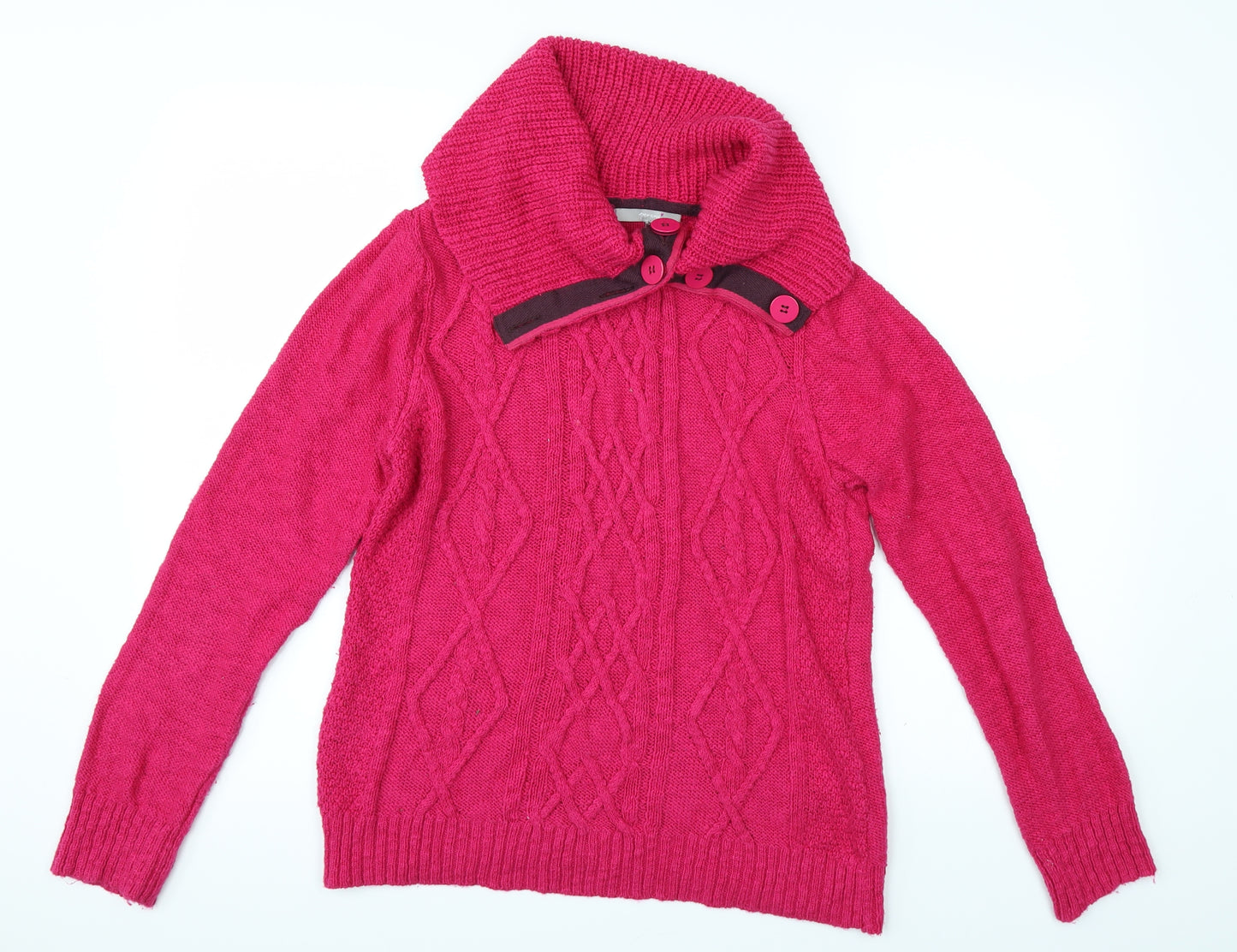 Per Una Womens Pink   Pullover Jumper Size M