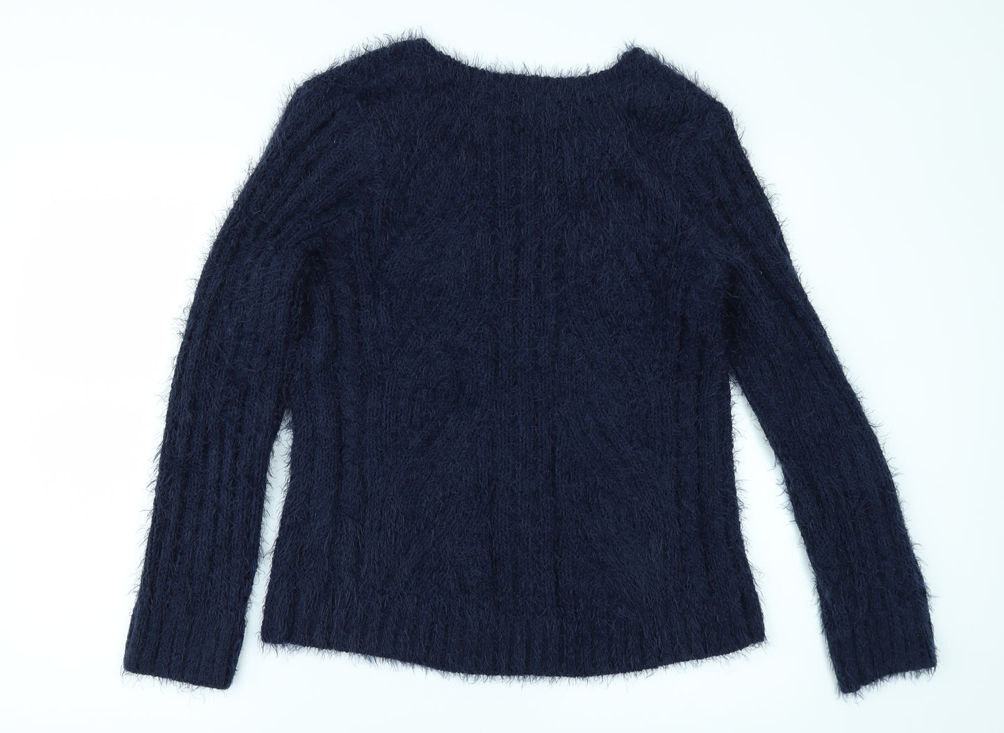 Marks and Spencer Womens Blue   Pullover Jumper Size M