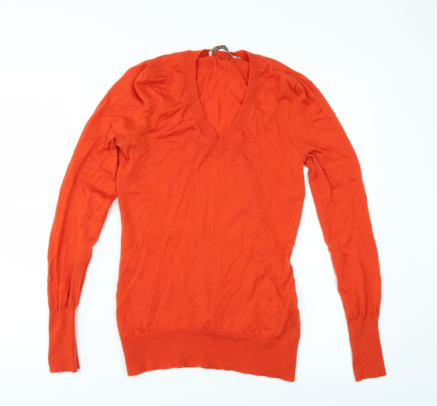 Reiss Womens Orange   Pullover Jumper Size XS