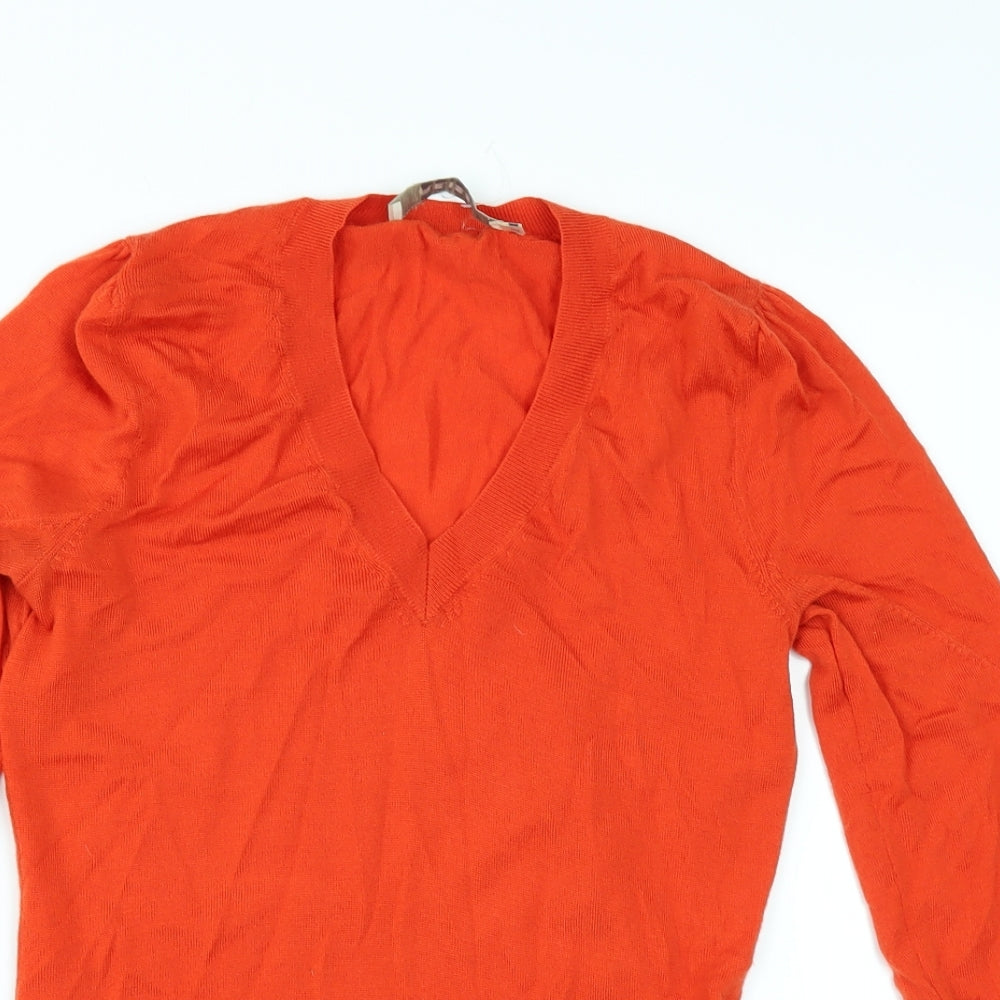 Reiss Womens Orange   Pullover Jumper Size XS