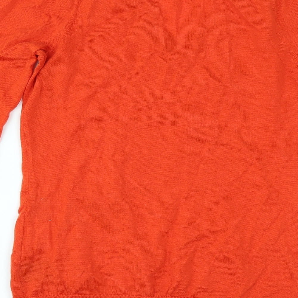 Reiss Womens Orange   Pullover Jumper Size XS